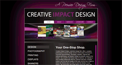 Desktop Screenshot of creativeimpactdesign1.com